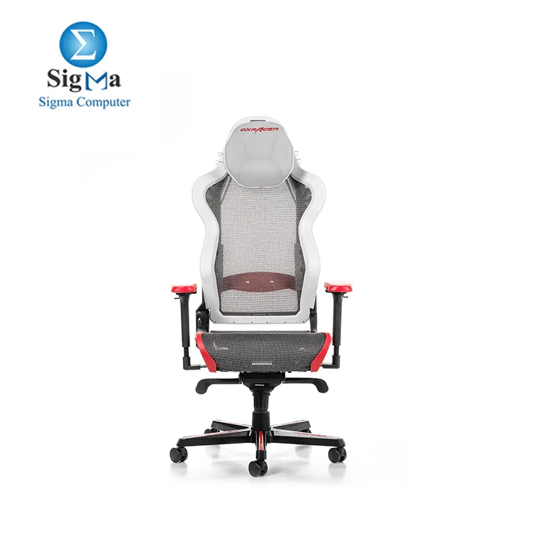 DXRacer Air Series AIR-R1S-WRN.G-B3 Mesh Gaming Chair white   red   black